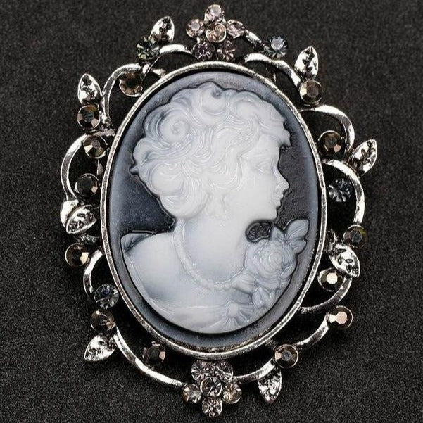 Cameo brooches